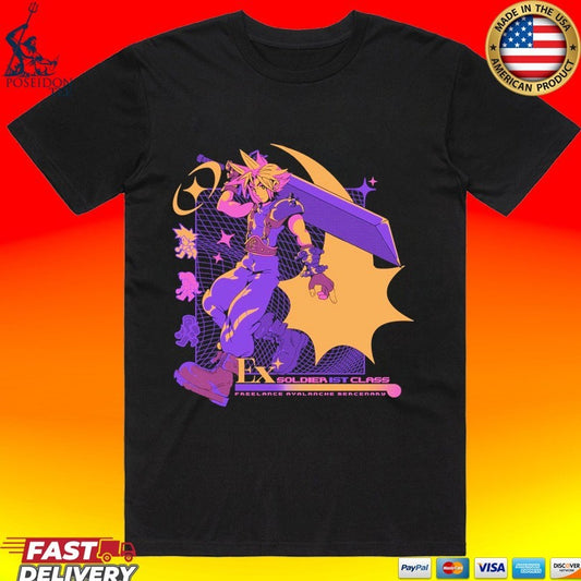 Ex-soldier Ist Class Freelance Avalanche Mercenary Jav T-shirt