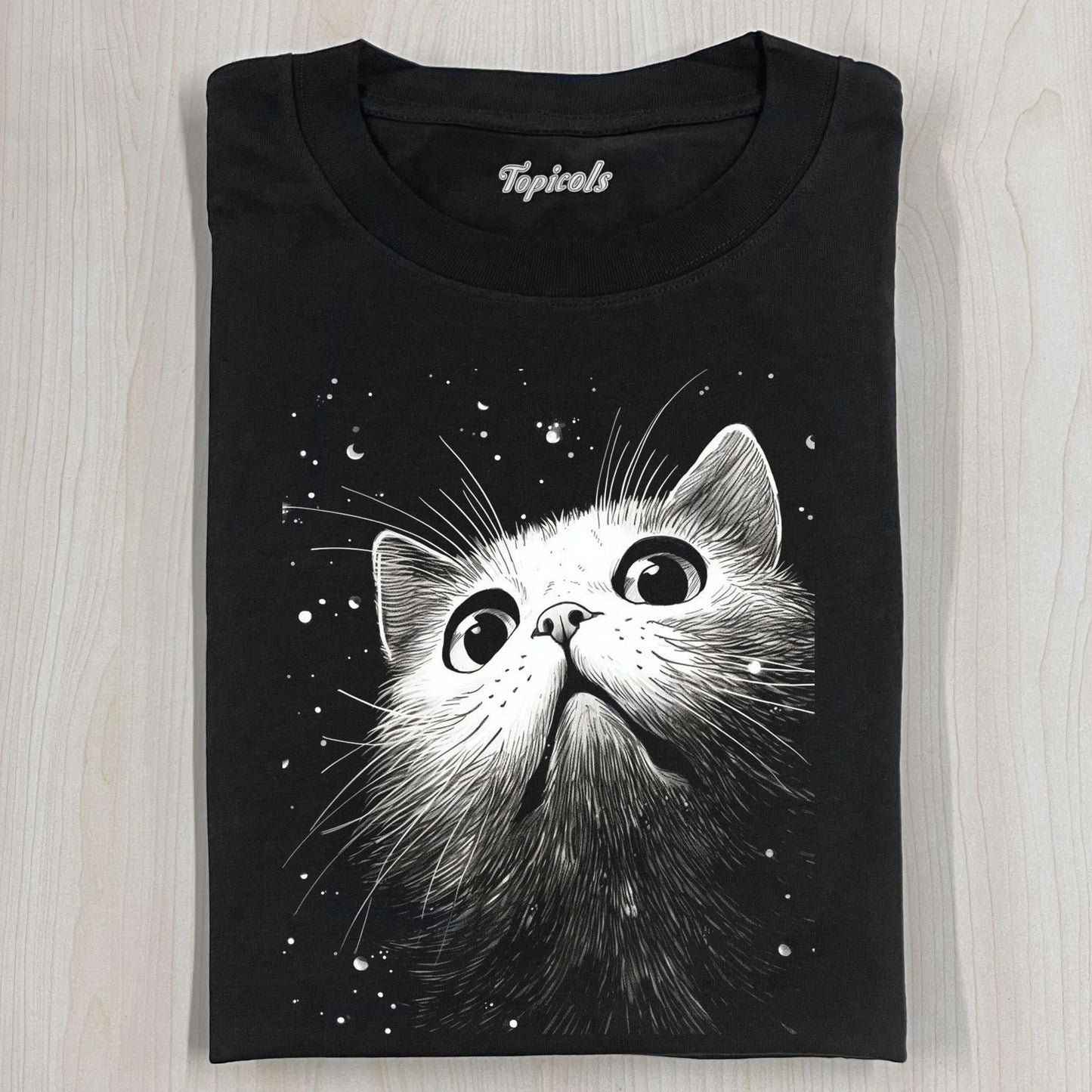 STAR CAT TEE - clothing by TeeHivey.com (Image 1)