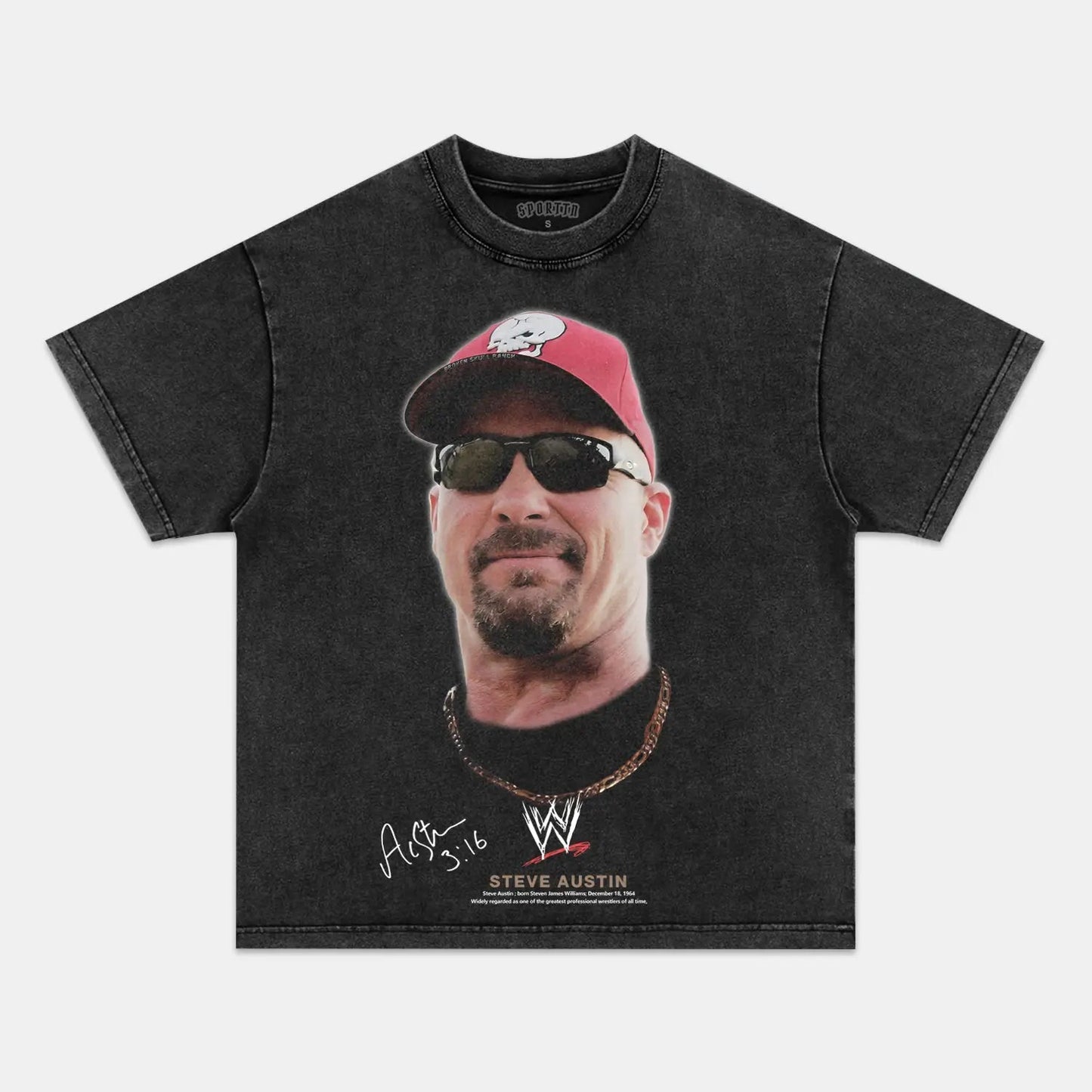 STONE COLD STEVE AUSTIN NEW TEE - clothing by TeeHivey.com (Image 2)