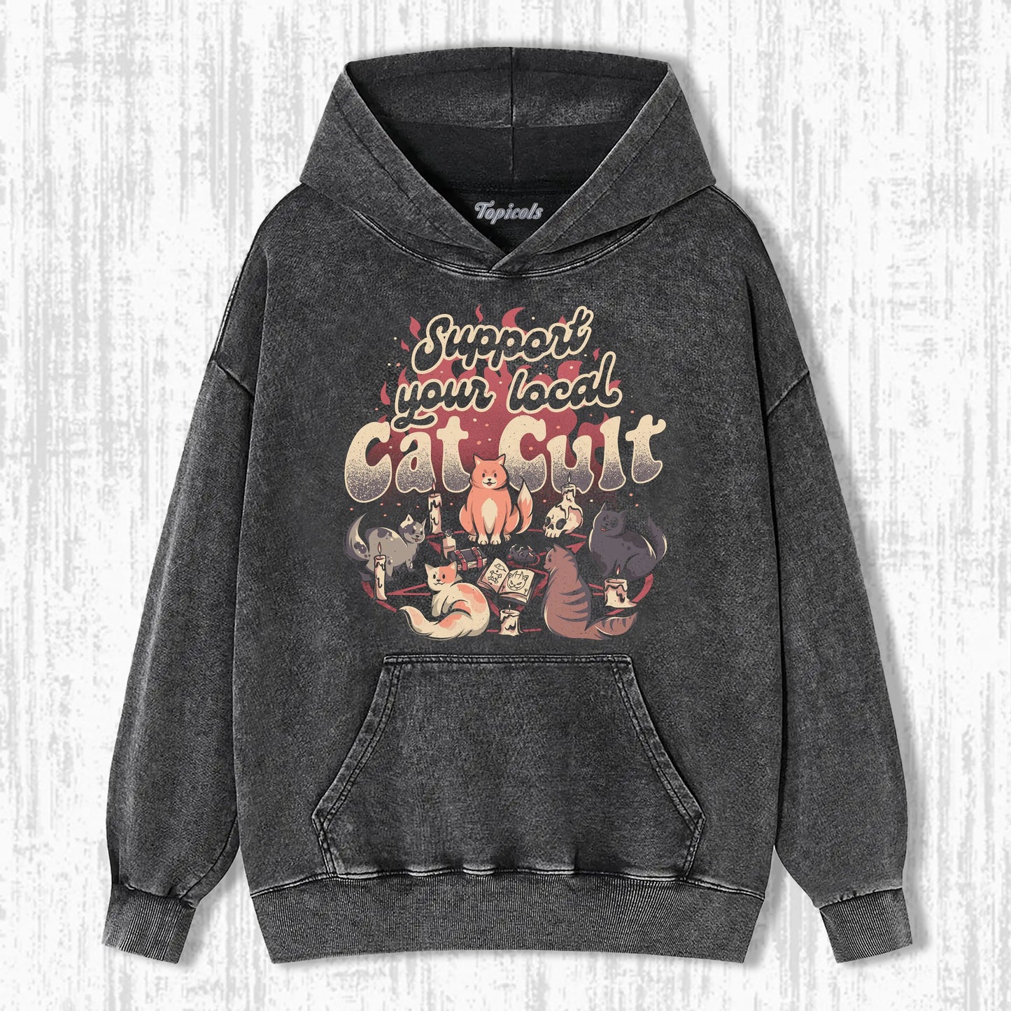 CAT CULT HOODIE - clothing by TeeHivey.com