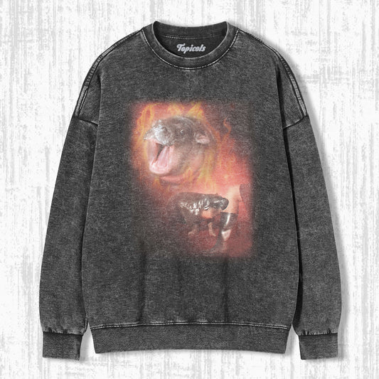GRUMPY MAO DENG SWEATSHIRTS - clothing by TeeHivey.com