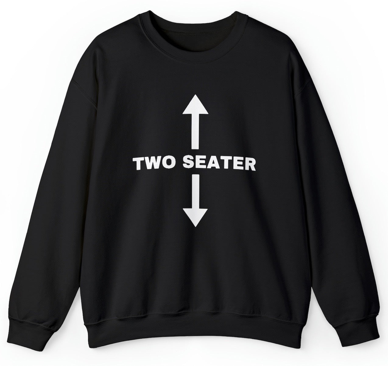 Two Seater Sweatshirt - clothing by TeeHivey.com (Image 1)