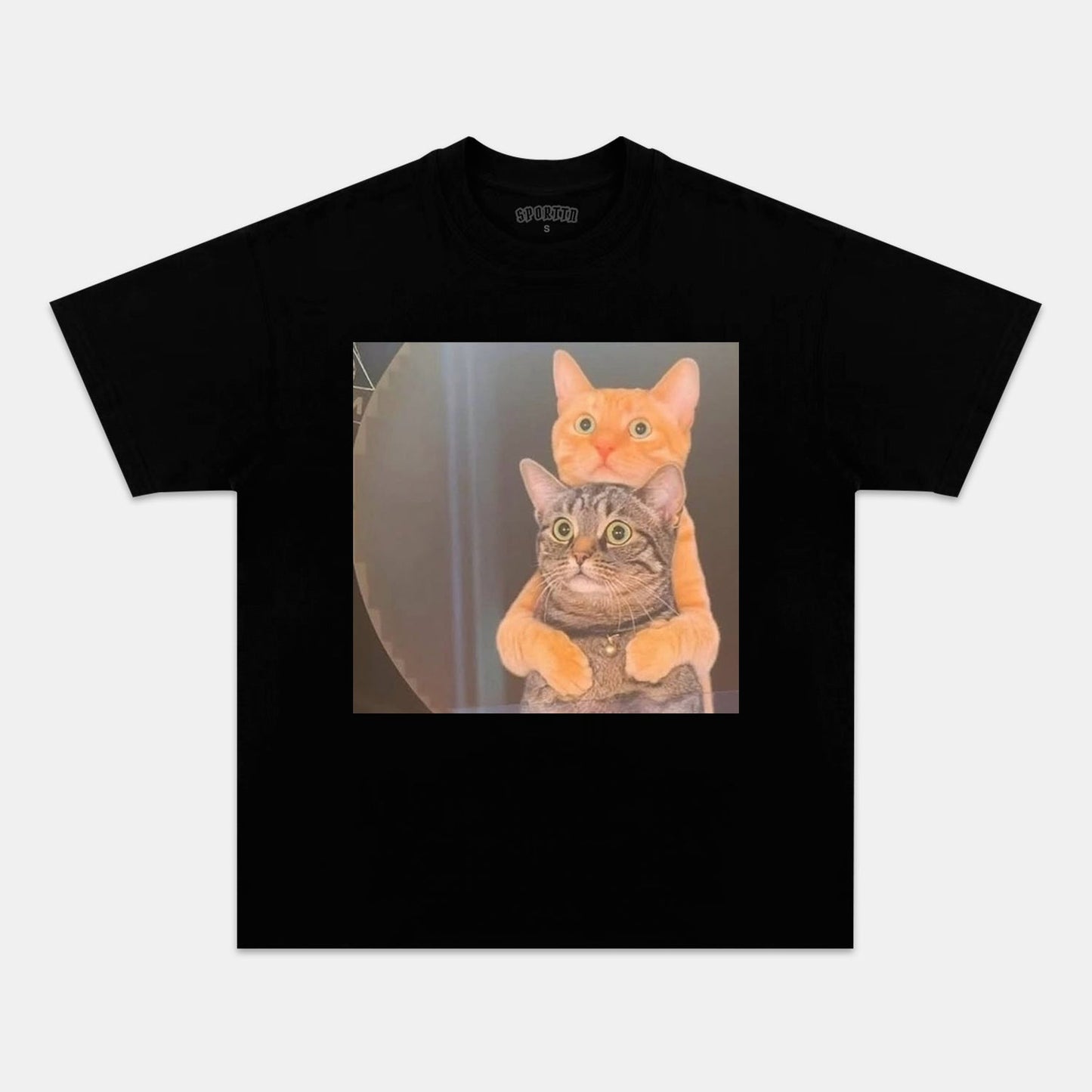 EMBRACING CAT TEE