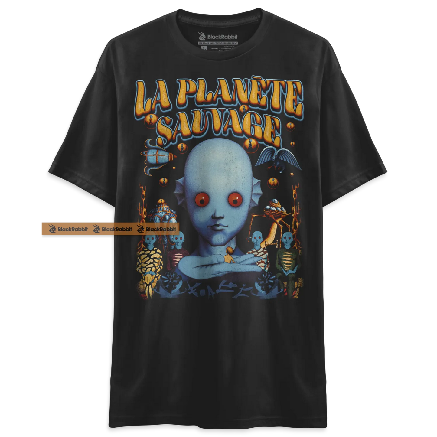 Fantastic Planet French Retro Vintage Animated Sci-Fi Unisex Classic T-Shirt