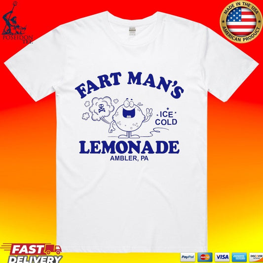 Fart Man’s Lemonade Ambler Pa Ice Cold T-shirt