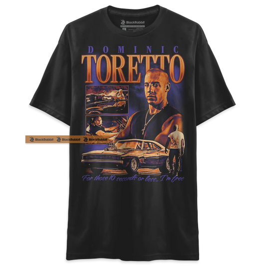 The Fast And The Furious Dominic Toretto Retro Vintage Bootleg Unisex Classic T-Shirt
