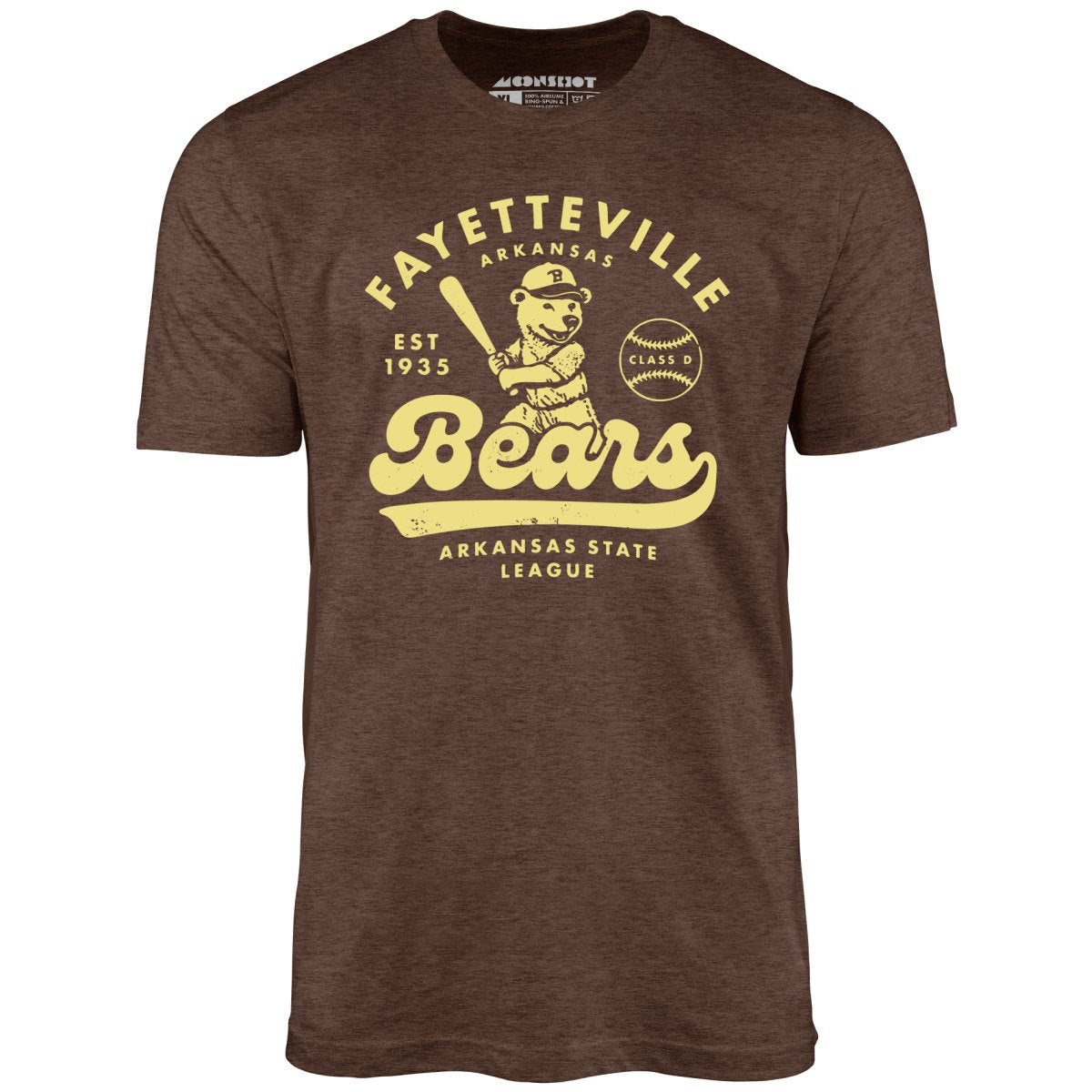 Fayetteville Bears - Arkansas - Vintage Defunct Baseball Teams - Unisex T-Shirt