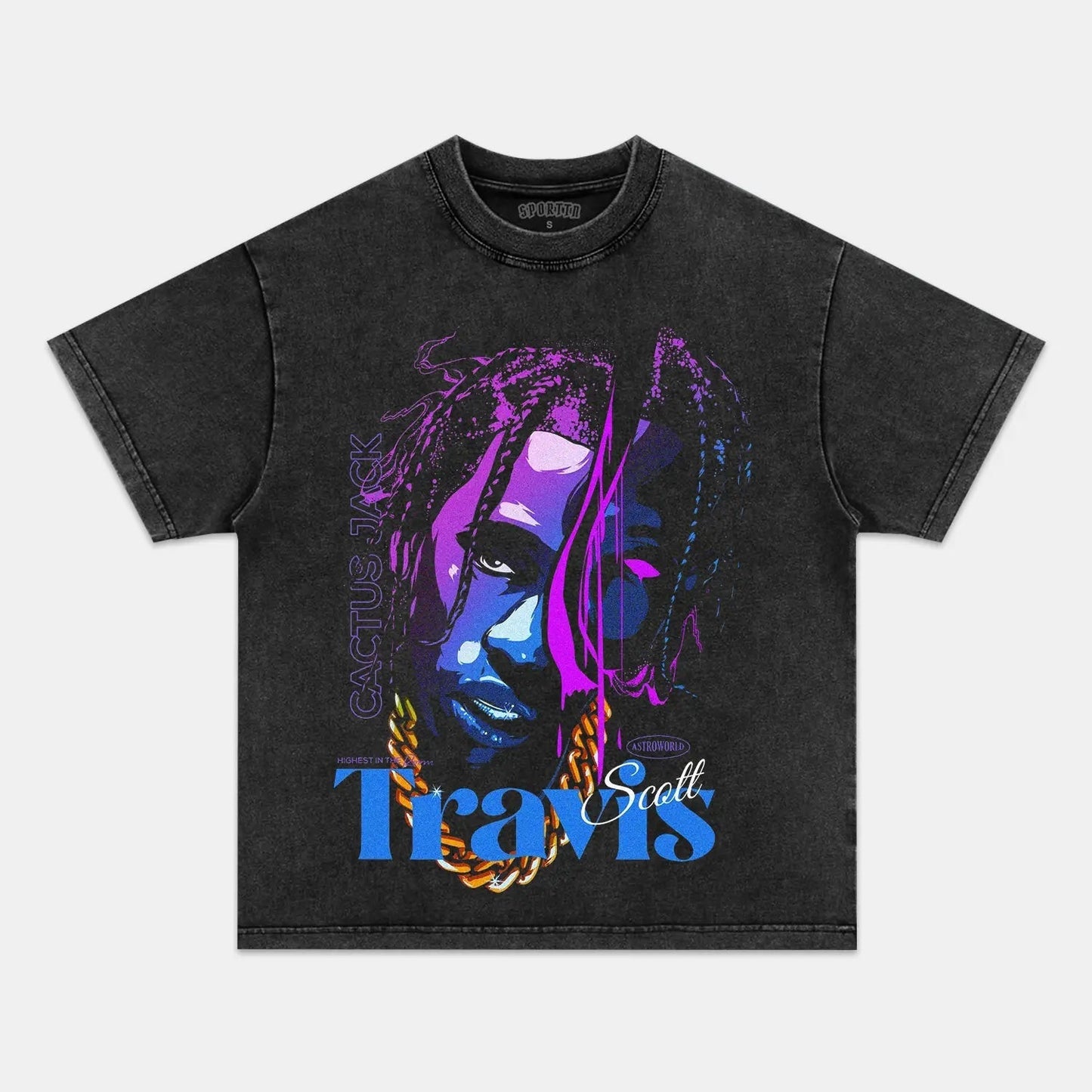 TRAVIS SCOTT V4 TEE Style001