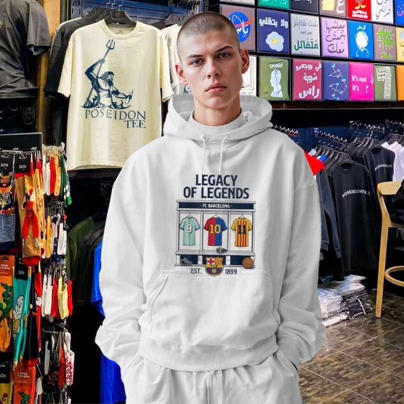 Fc Barcelona Legacy Of Legends Est 1899 T-shirt