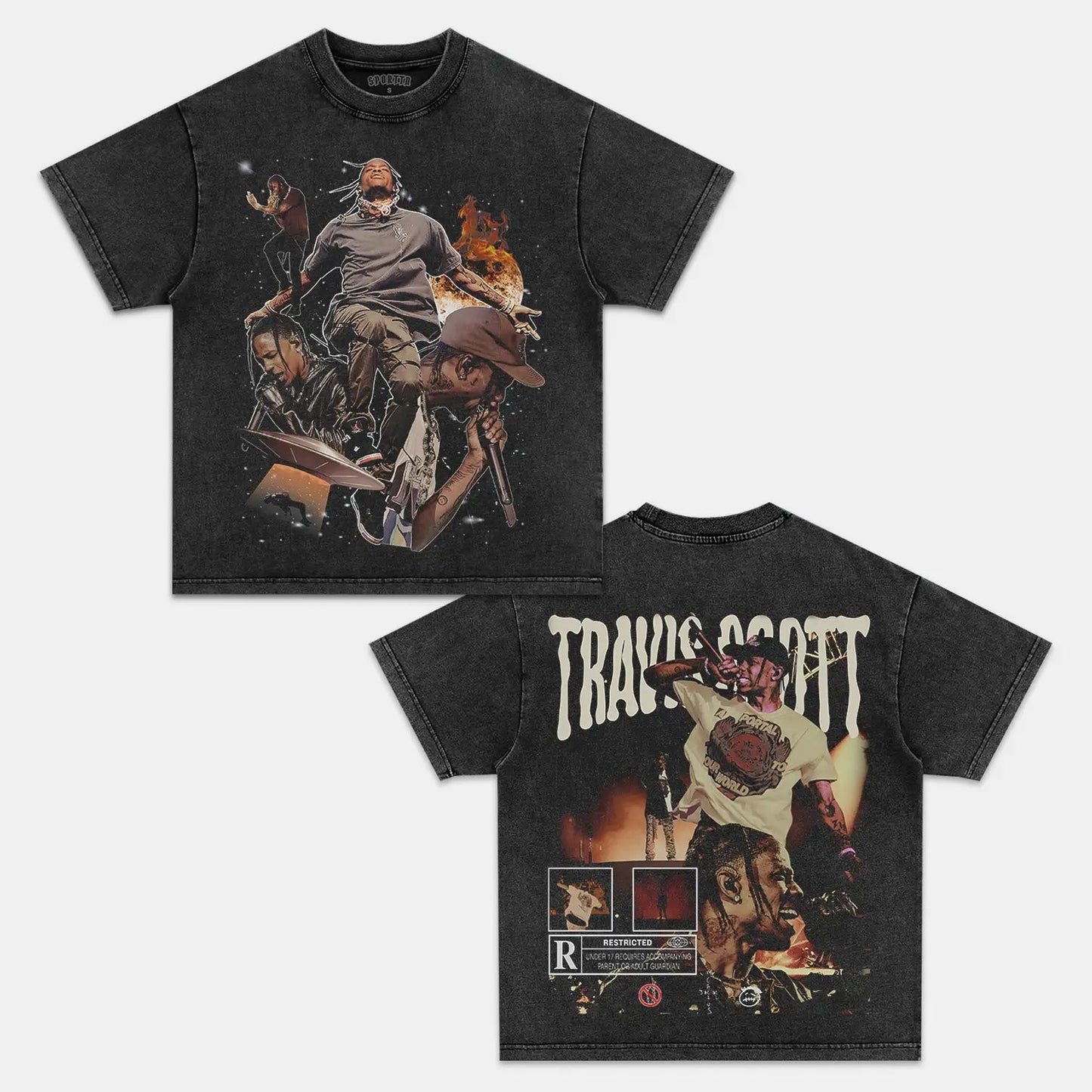 TRAVIS SCOTT V3 TEE Style002