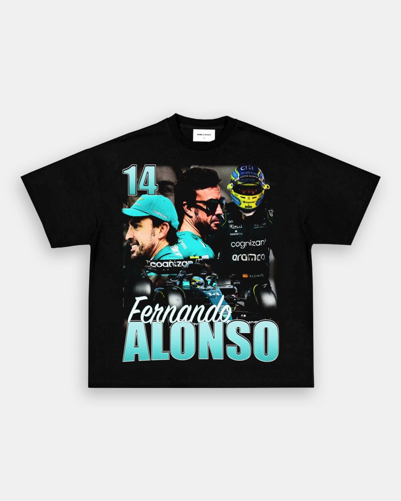 FERNANDO ALONSO 2 TEE - clothing by TeeHivey.com (Image 1)