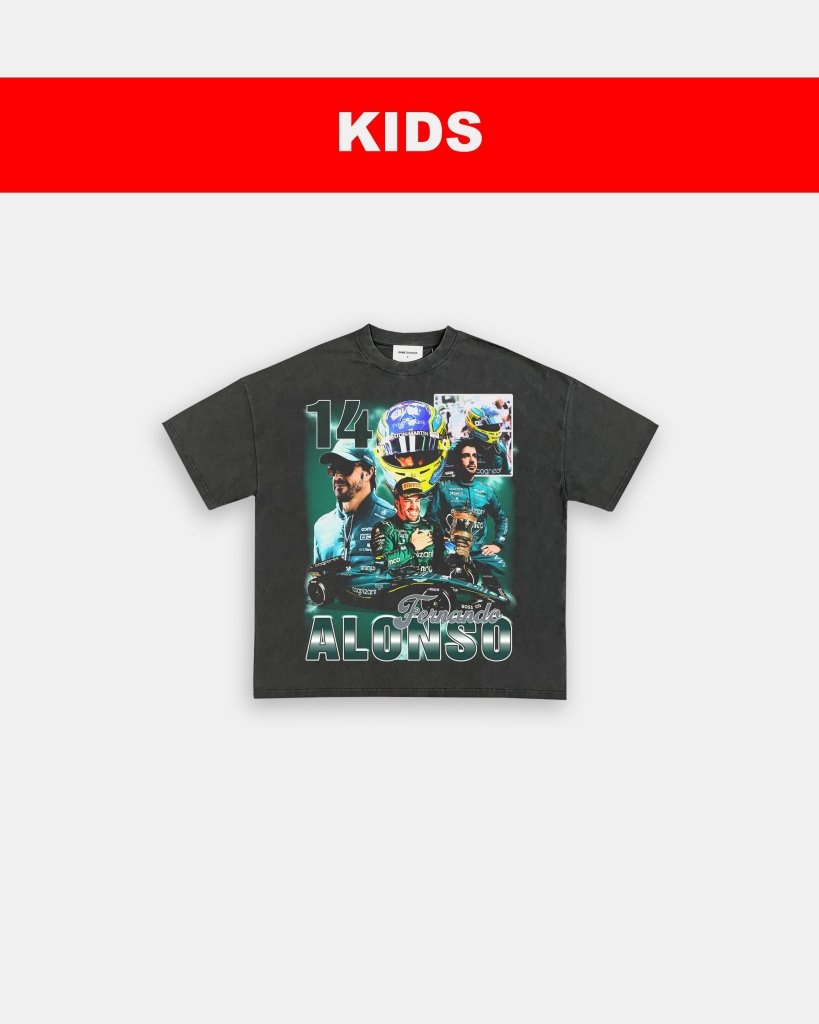 FERNANDO ALONSO - KIDS TEE - clothing by TeeHivey.com (Image 3)