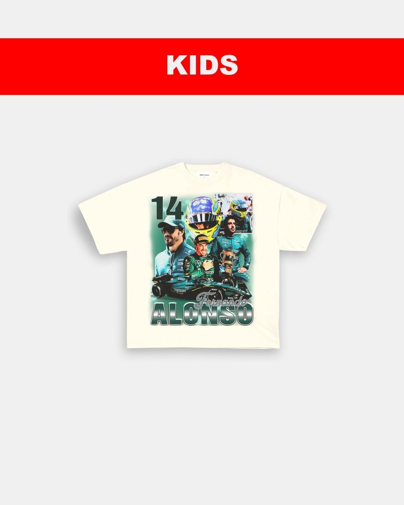 FERNANDO ALONSO - KIDS TEE - clothing by TeeHivey.com (Image 2)