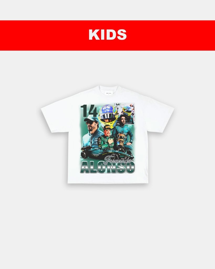 FERNANDO ALONSO - KIDS TEE - clothing by TeeHivey.com (Image 4)