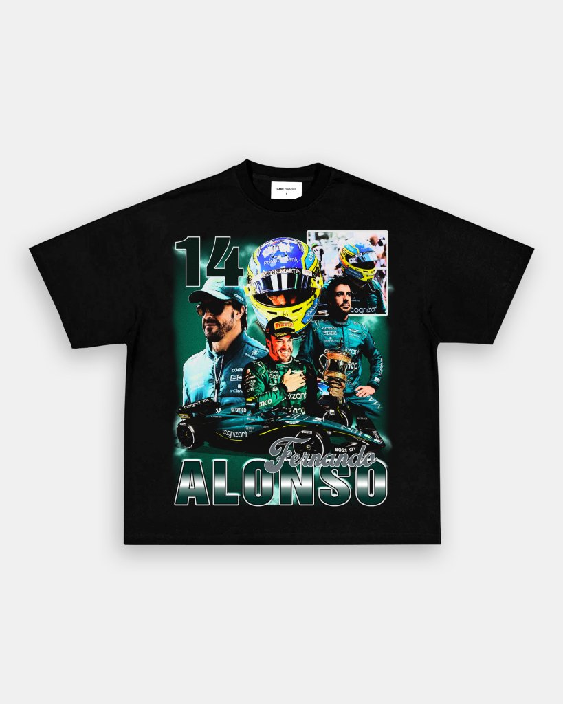 FERNANDO ALONSO TEE Style001 - clothing by TeeHivey.com (Image 1)