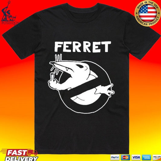 Ferret Comics F Is For Ferret T-shirt