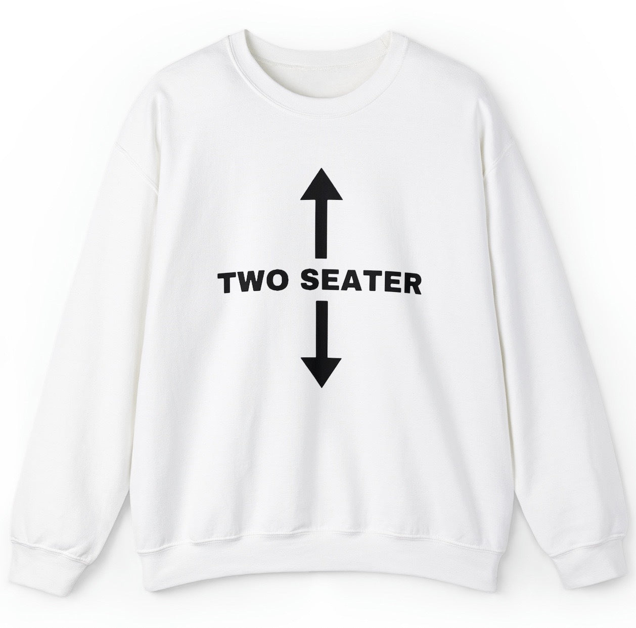 Two Seater Sweatshirt - clothing by TeeHivey.com (Image 2)