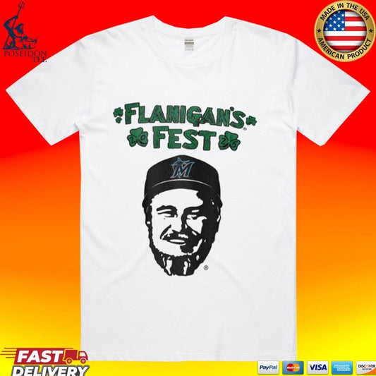 Flanigan’s Fest X Miami Marlins T-shirt