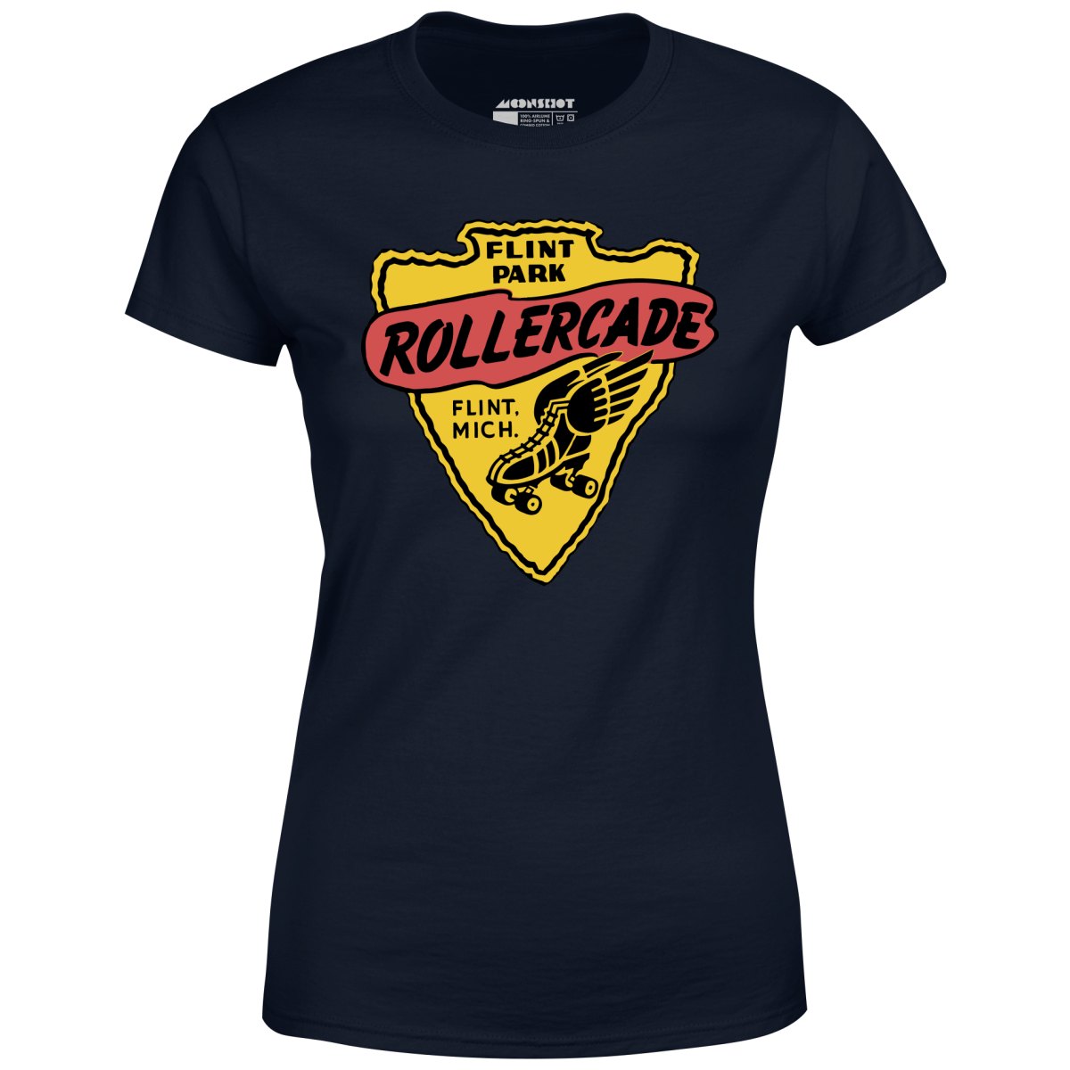 Flint Park Rollercade - Flint, MI - Vintage Roller Rink - Women's T-Shirt