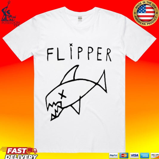 Flipper Long Fish T-shirt