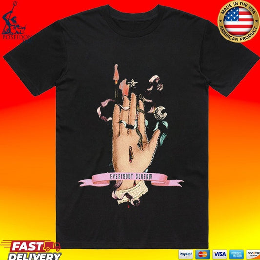 Florence And The Machine Everybody Scream Palm T-shirt