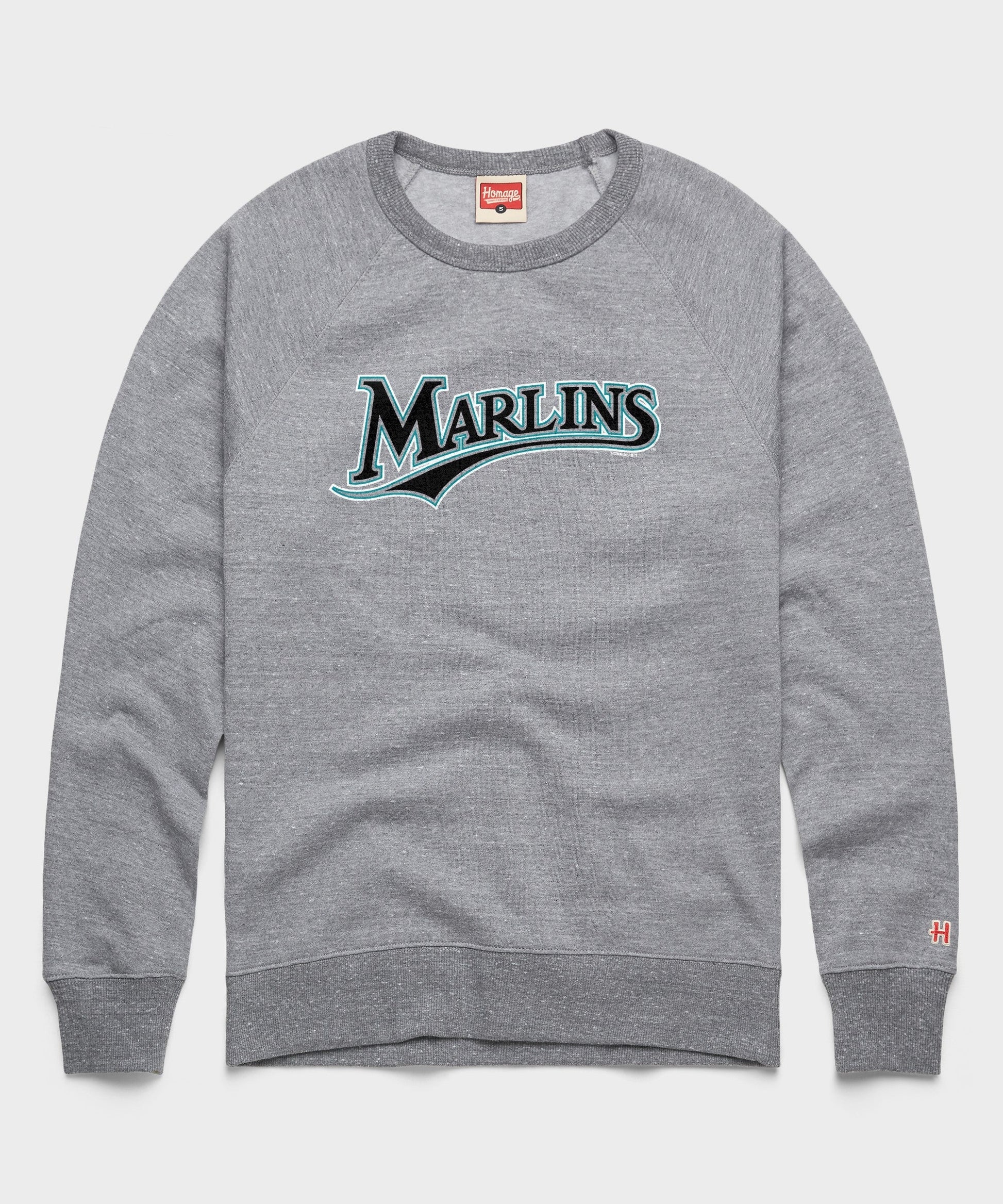Florida Marlins Jersey Logo '93 Crewneck