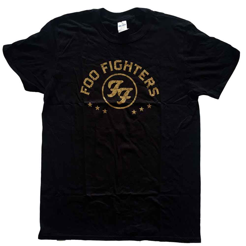 Arched Stars T Shirt Black - clothing by TeeHivey.com