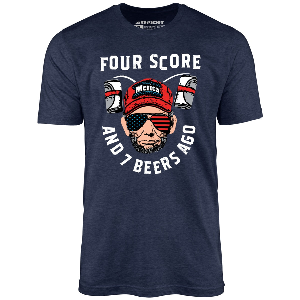 Four Score and 7 Beers Ago - Unisex T-Shirt