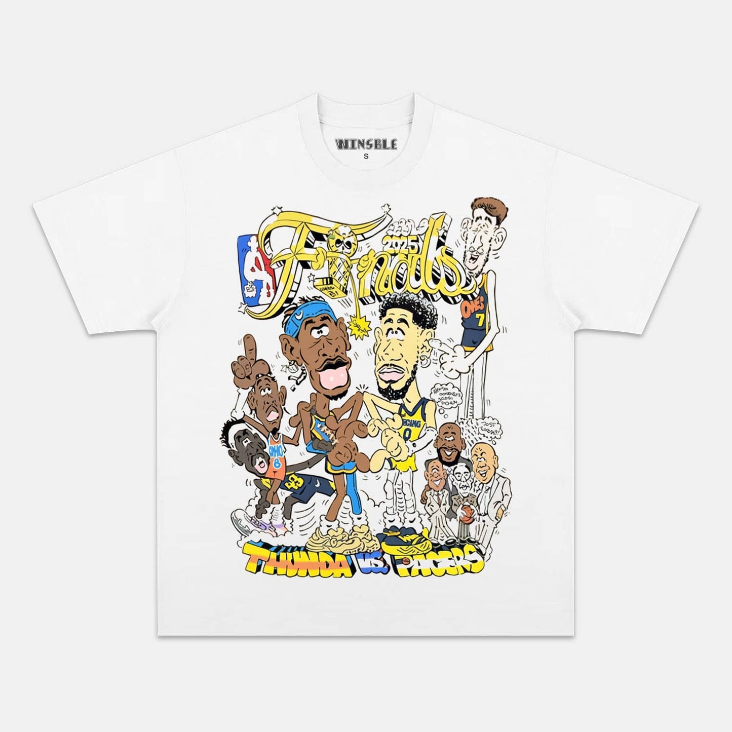 2025 THUNDER VS PACERS WP TEE Style001