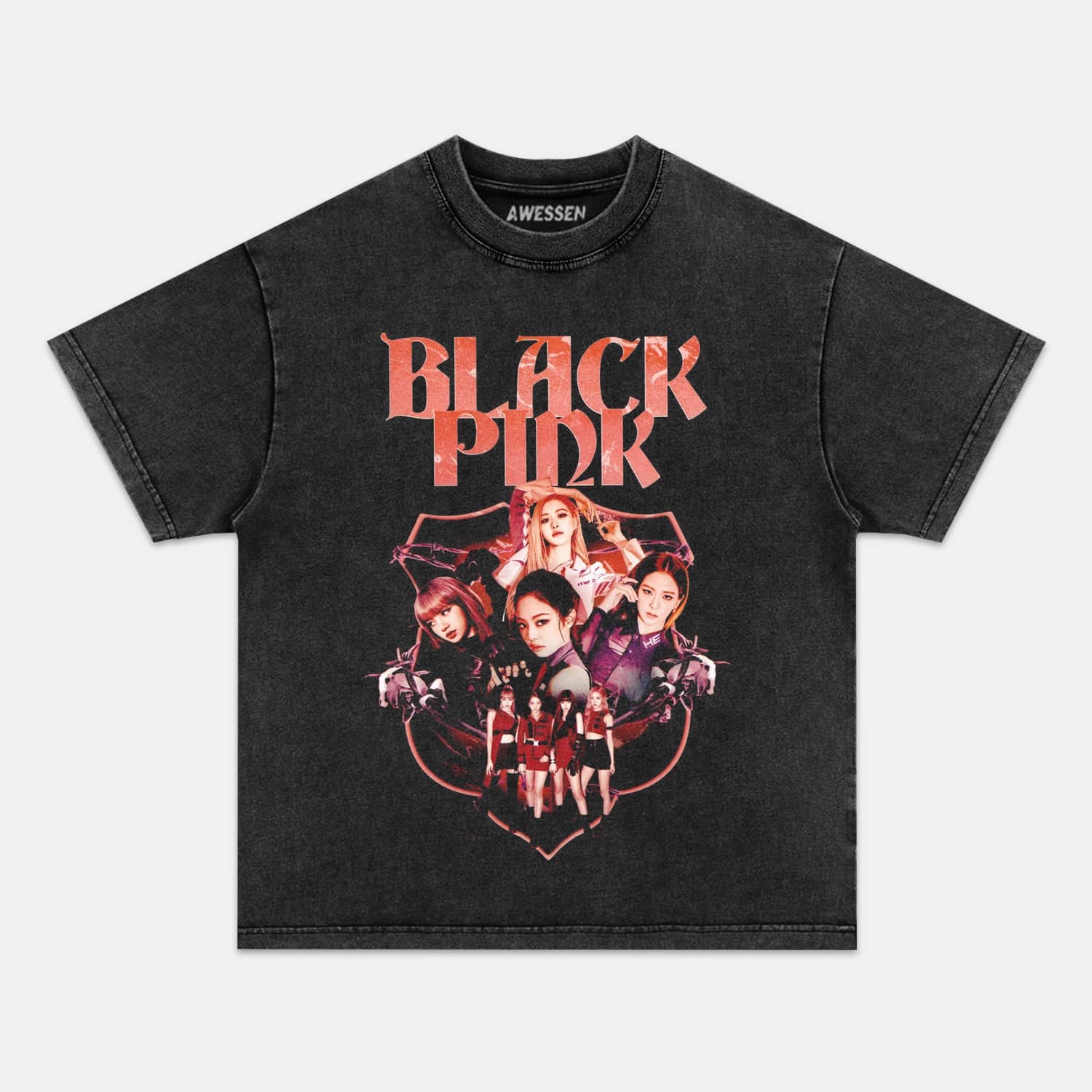 BLACKPINK TEE Style004 - clothing by TeeHivey.com (Image 1)