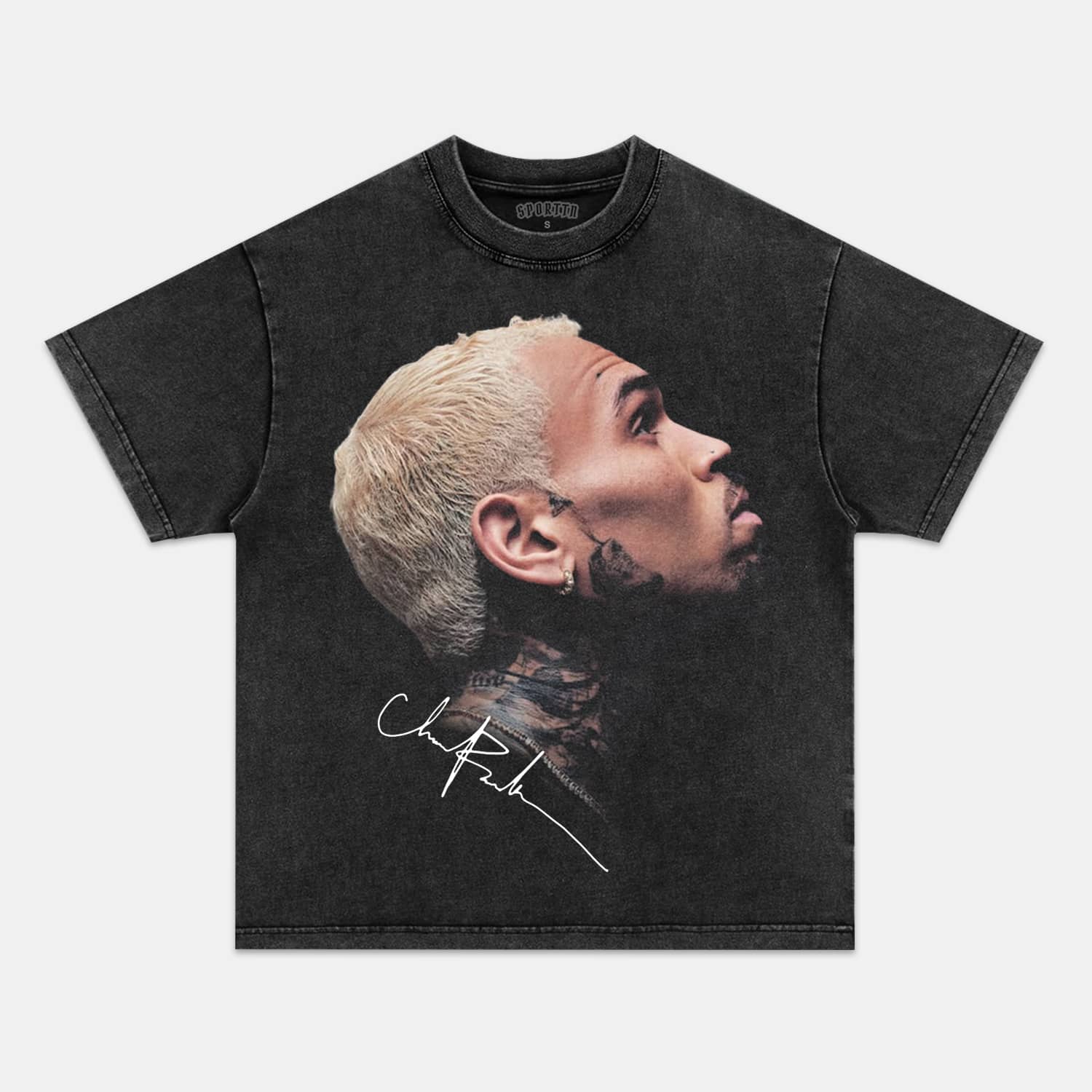 CHRIS BROWN 2025 BIG FACE TEE - clothing by TeeHivey.com (Image 2)