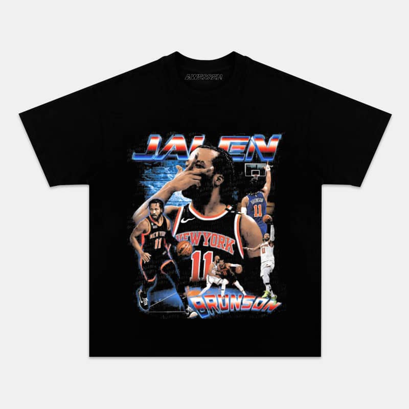 JALEN BRUNSON V5 TEE - clothing by TeeHivey.com (Image 1)