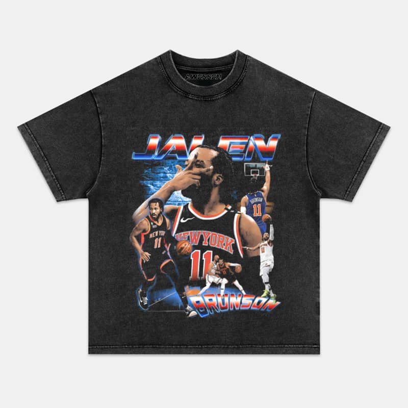 JALEN BRUNSON V5 TEE - clothing by TeeHivey.com (Image 2)