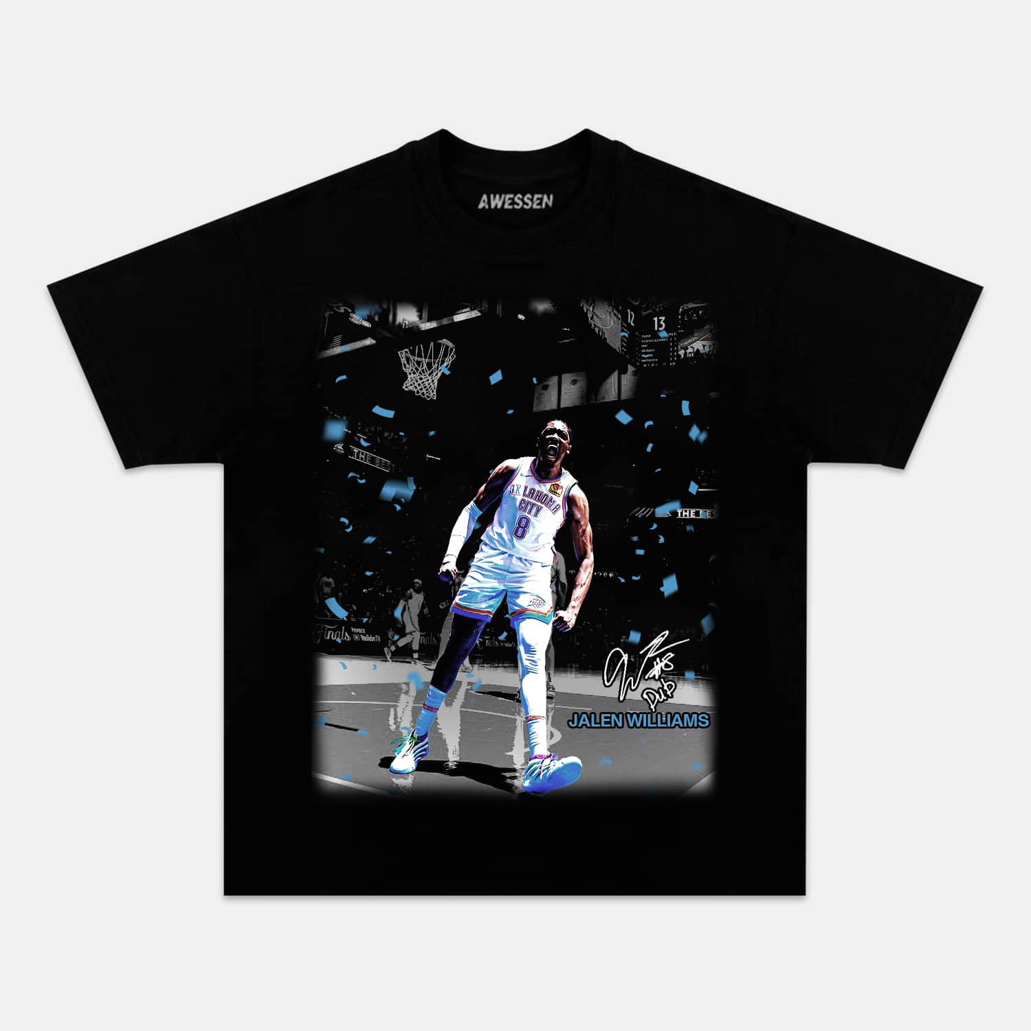 JALEN WILLIAMS TEE Style006 - clothing by TeeHivey.com (Image 2)