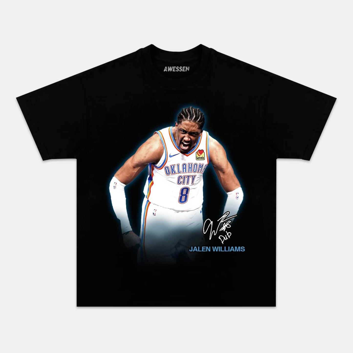 JALEN WILLIAMS V3 TEE Style001 - clothing by TeeHivey.com (Image 2)