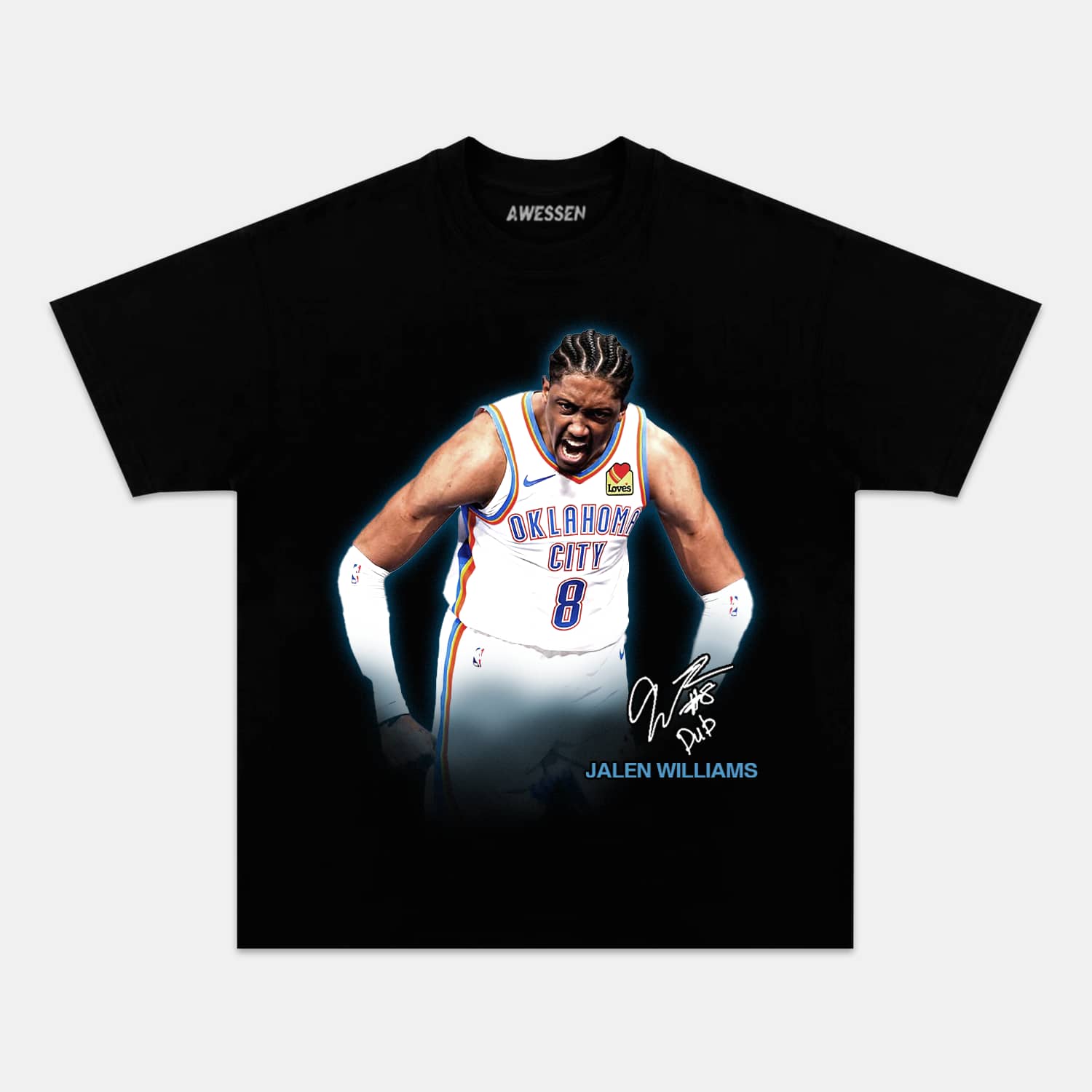 JALEN WILLIAMS V3 TEE Style001 - clothing by TeeHivey.com (Image 2)