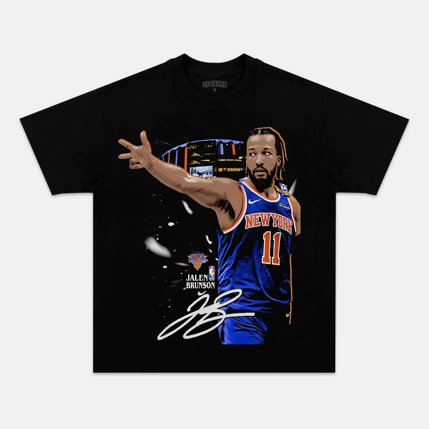 JALEN BRUNSON TEE Style012 - clothing by TeeHivey.com (Image 3)