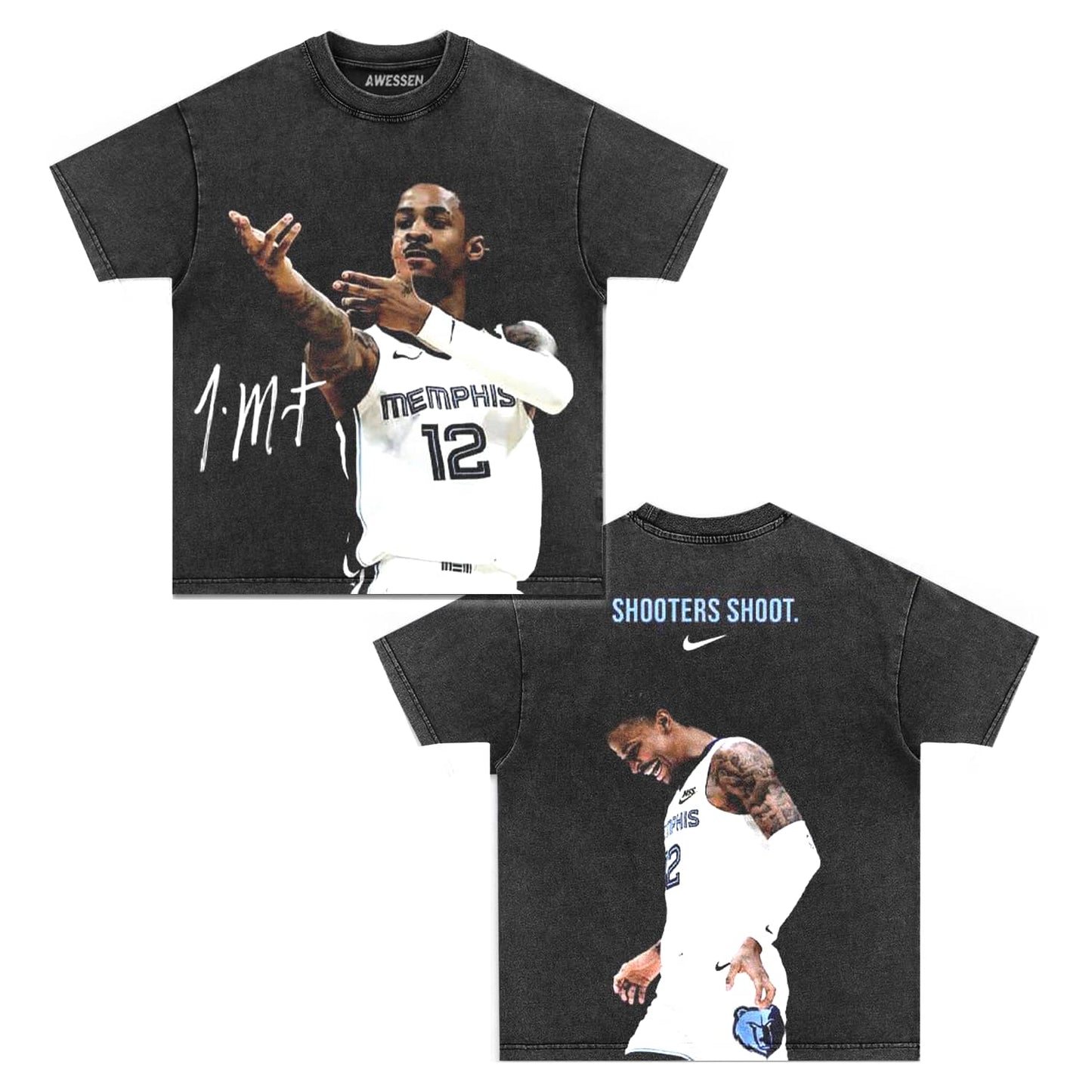 JA MORANT TEE Style019 - clothing by TeeHivey.com (Image 1)