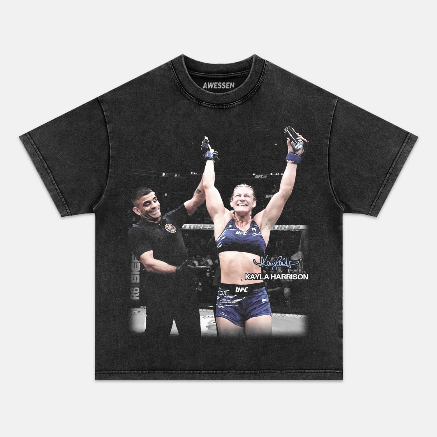 KAYLA HARRISON  V2.0 TEE - clothing by TeeHivey.com (Image 1)