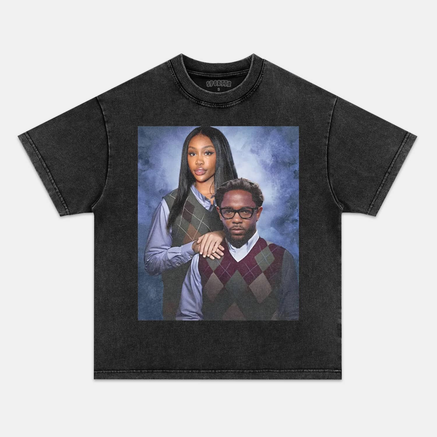 KENDRICK LAMAR & SZA V2 TEE - clothing by TeeHivey.com (Image 1)