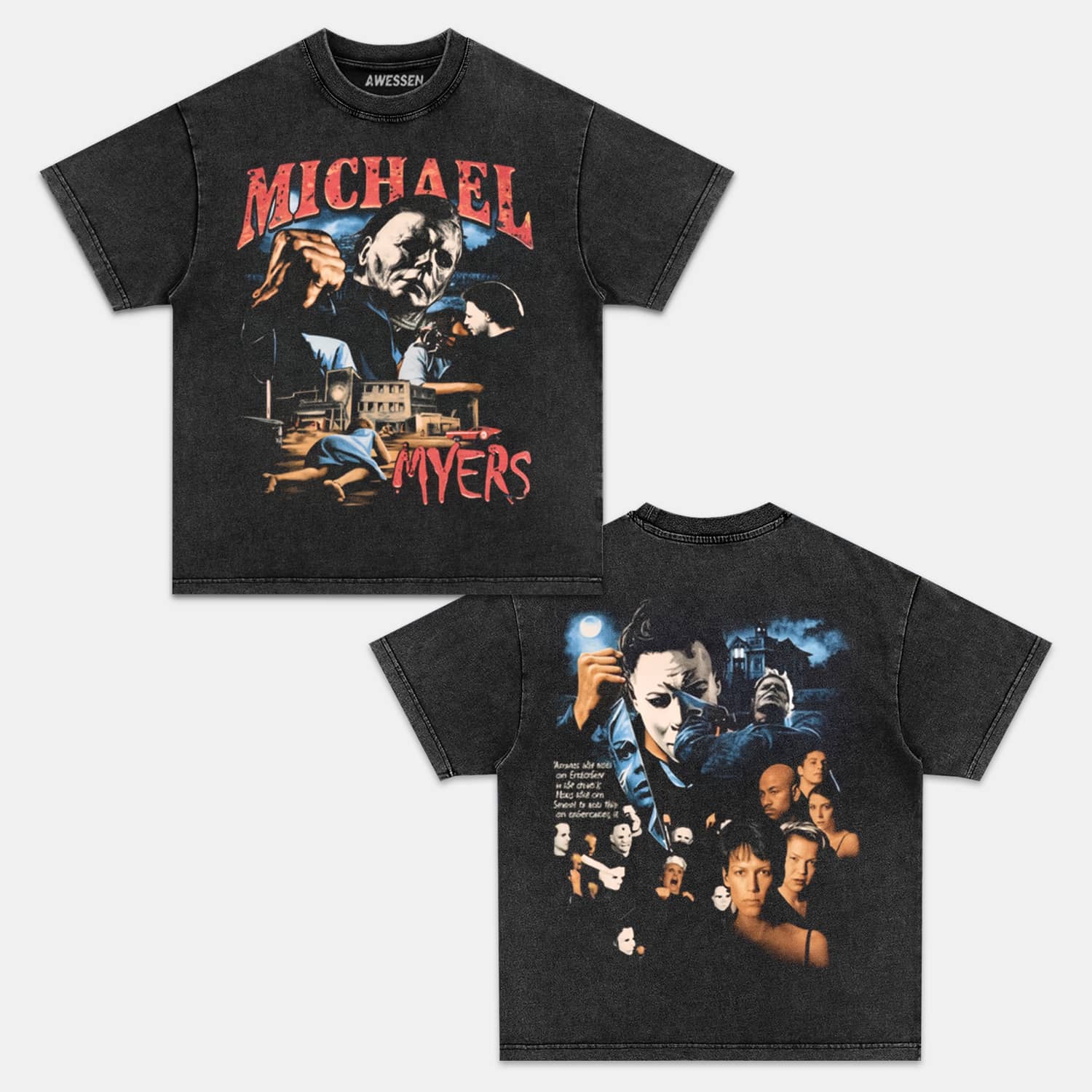 MICHAEL MYERS TEE Style006 - clothing by TeeHivey.com (Image 1)