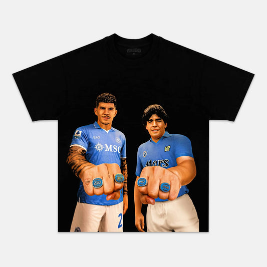 NAPOLI WIN 4TH SERIE A TITLE TEE.5.24 - clothing by TeeHivey.com (Image 1)