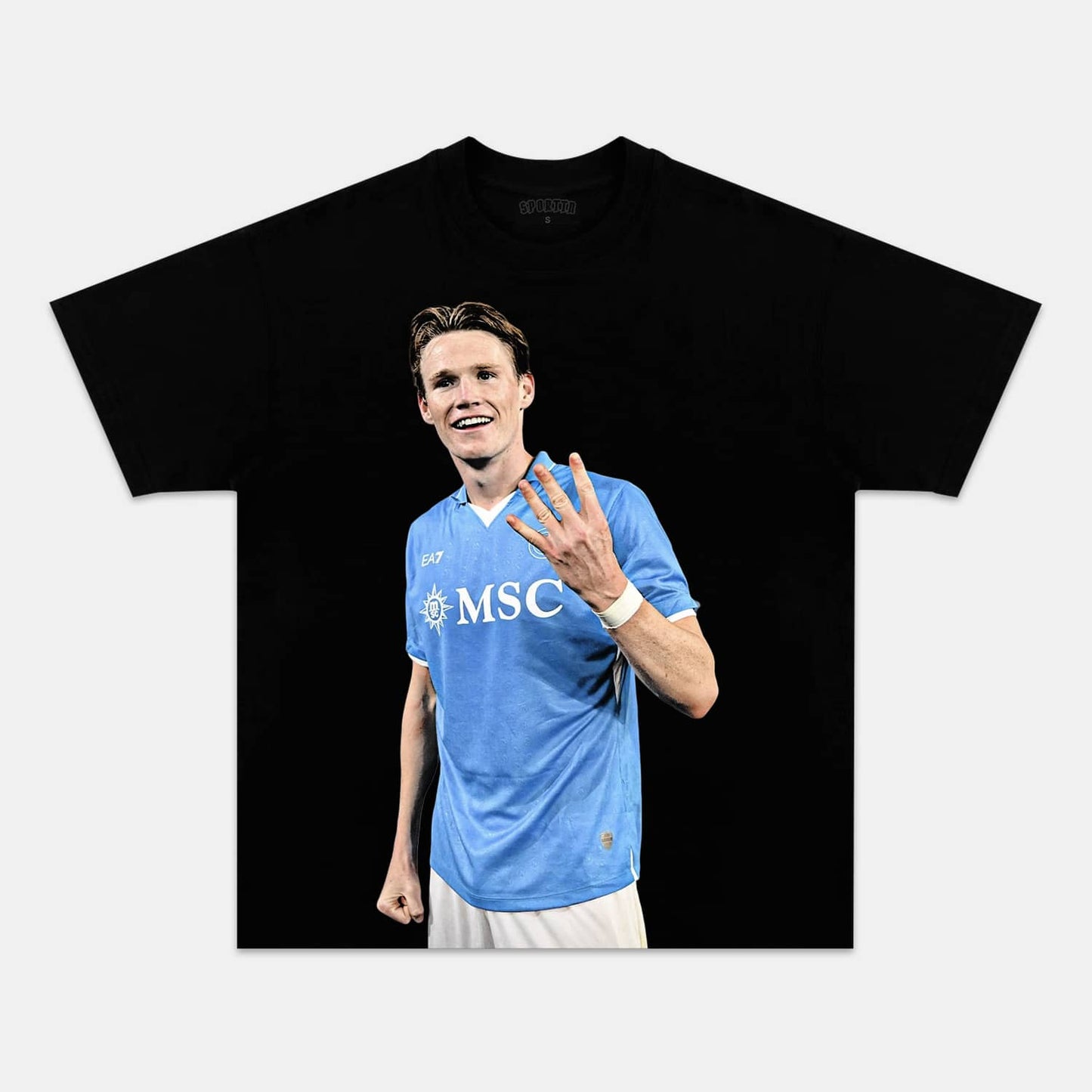 NAPOLI WIN 4TH SERIE A TITLE TEE. 5.24 Style001 - clothing by TeeHivey.com (Image 2)