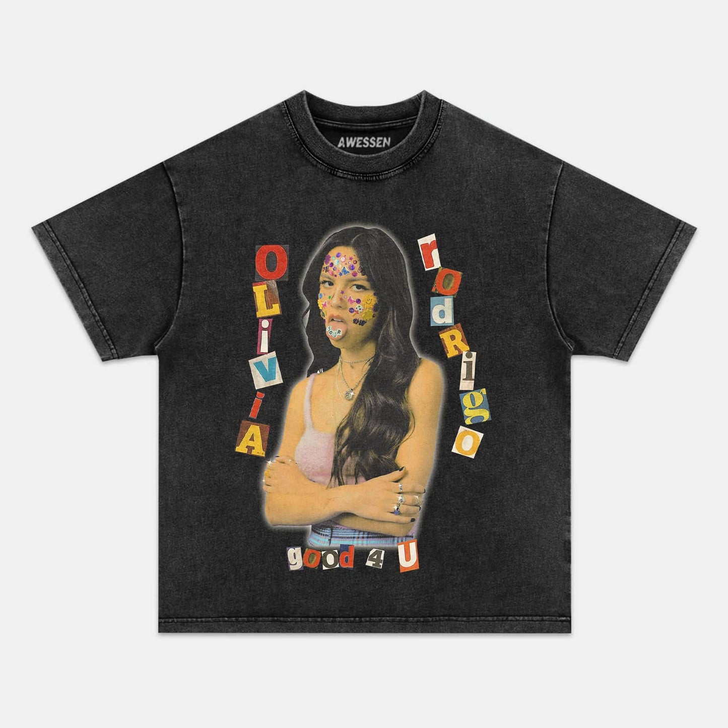 OLIVIA RODRIGO TEE Style007 - clothing by TeeHivey.com (Image 1)