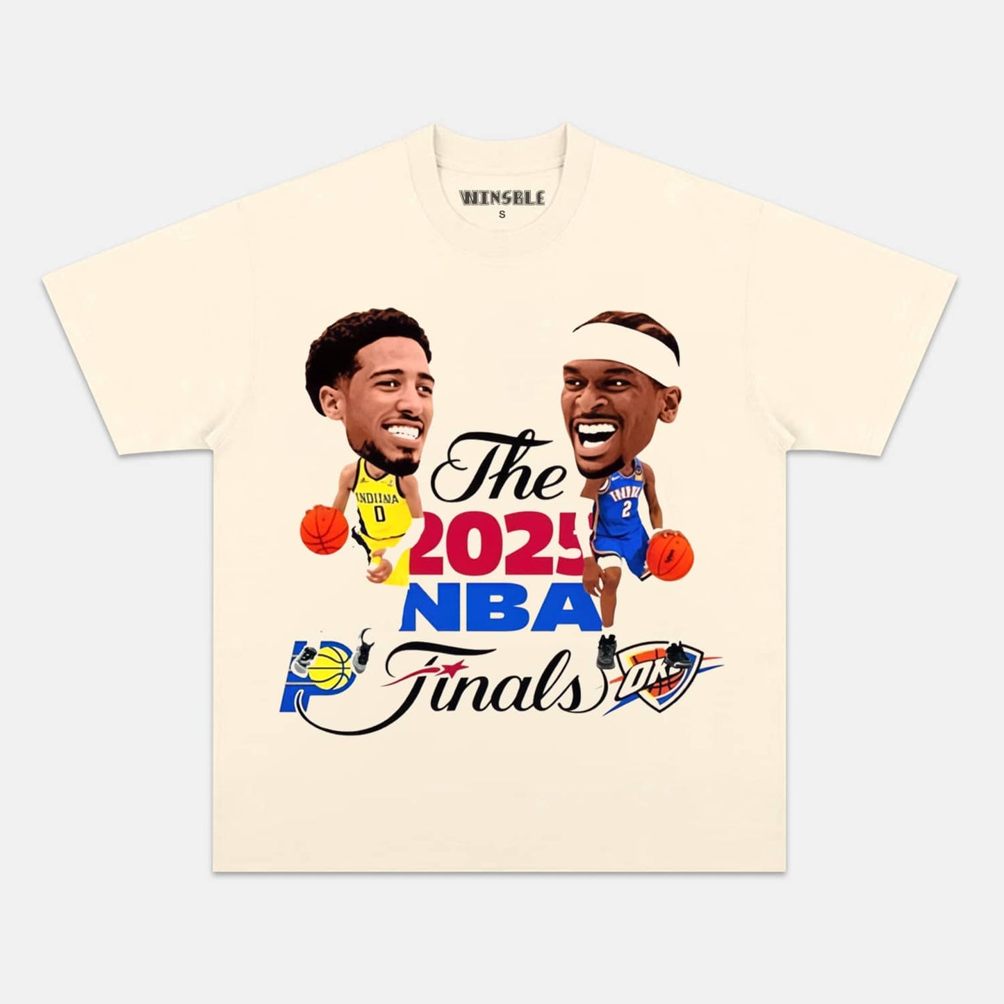 PACERS VS THUNDER TEE Style001 - clothing by TeeHivey.com (Image 1)