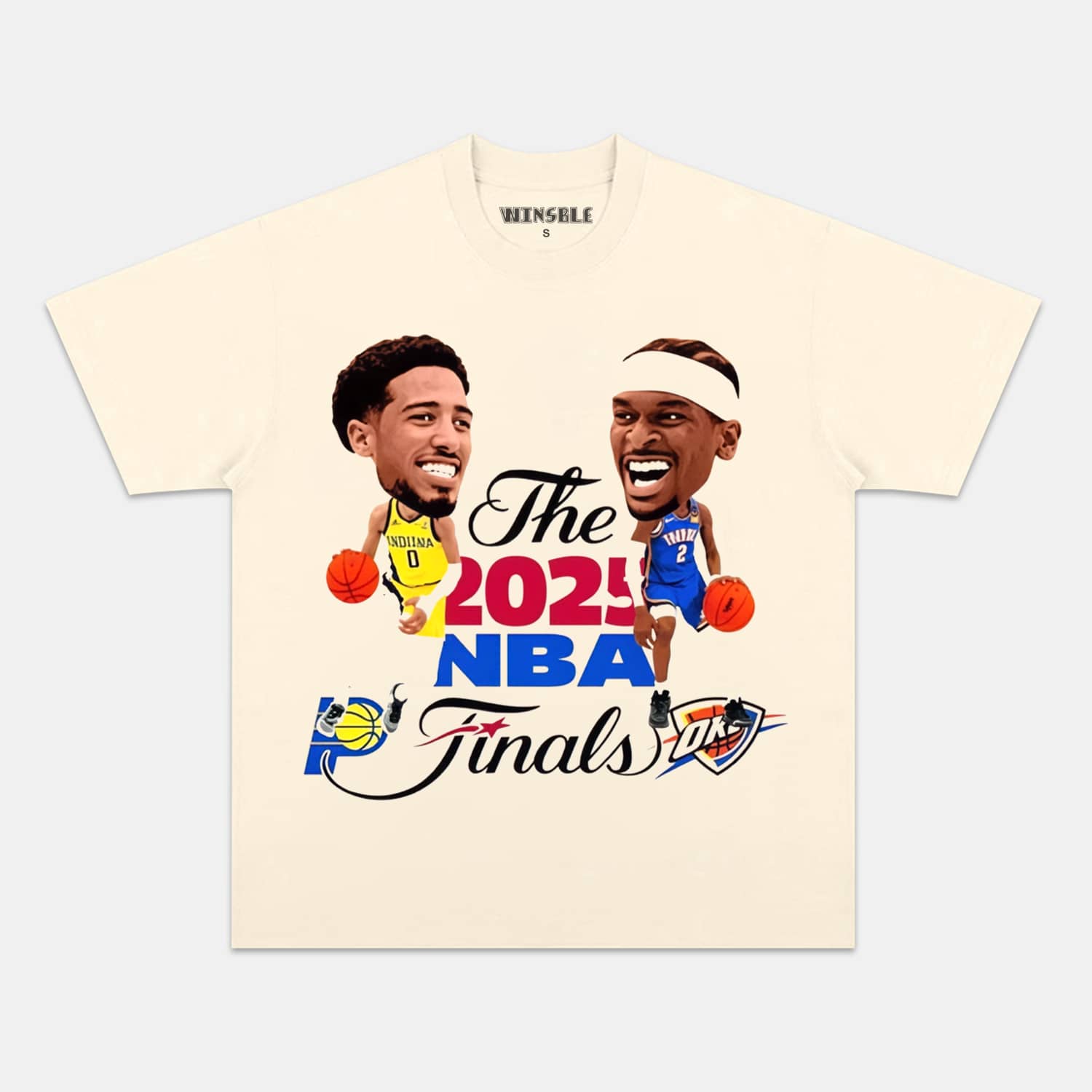 PACERS VS THUNDER TEE Style001 - clothing by TeeHivey.com (Image 1)