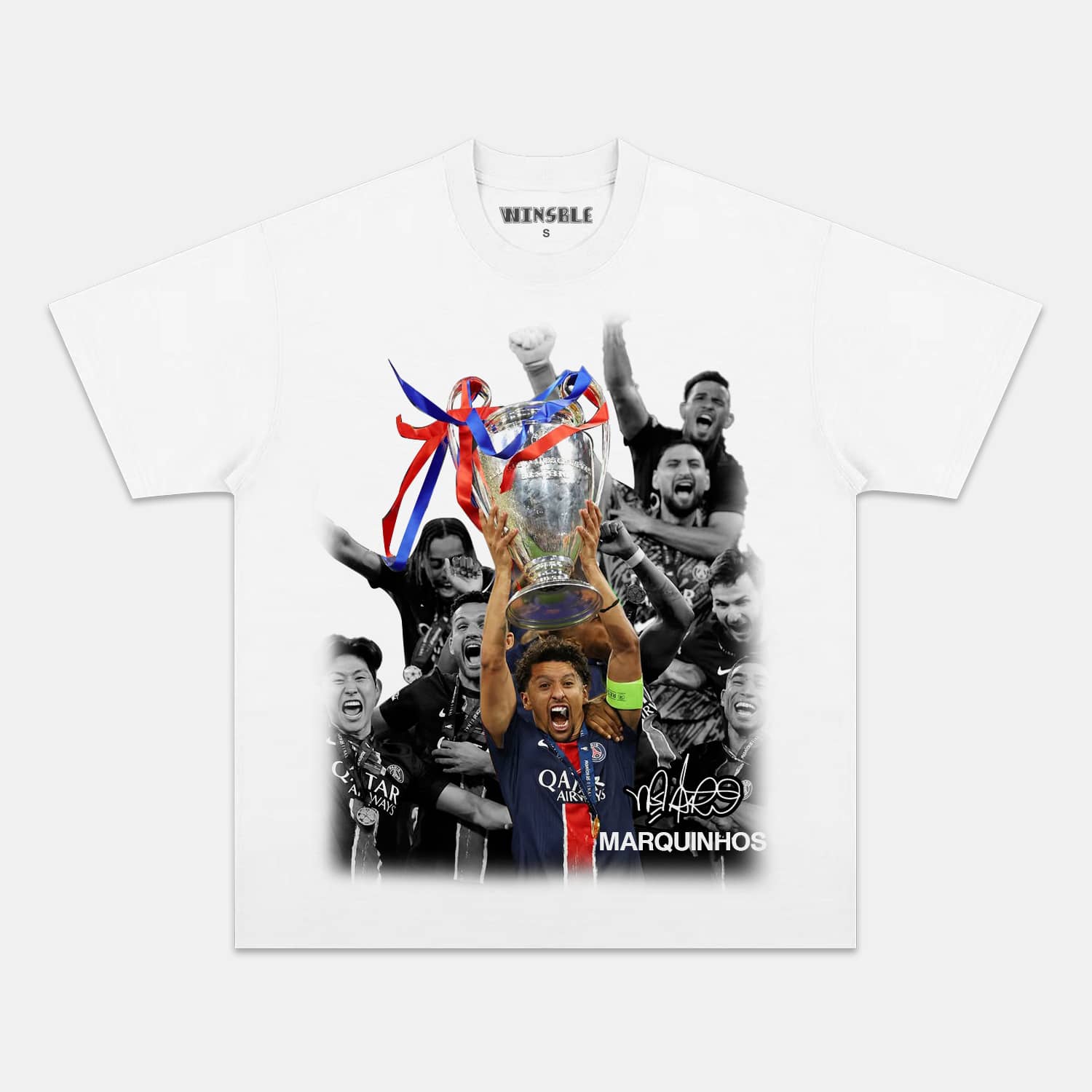 PARIS SAINT-GERMAIN FC TEE Style001 - clothing by TeeHivey.com (Image 4)