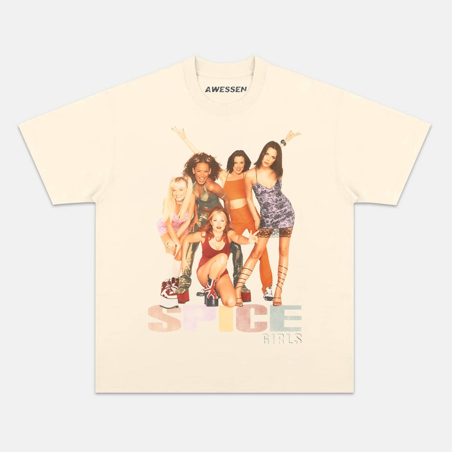 SPICE GIRLS TEE Style001 - clothing by TeeHivey.com (Image 1)