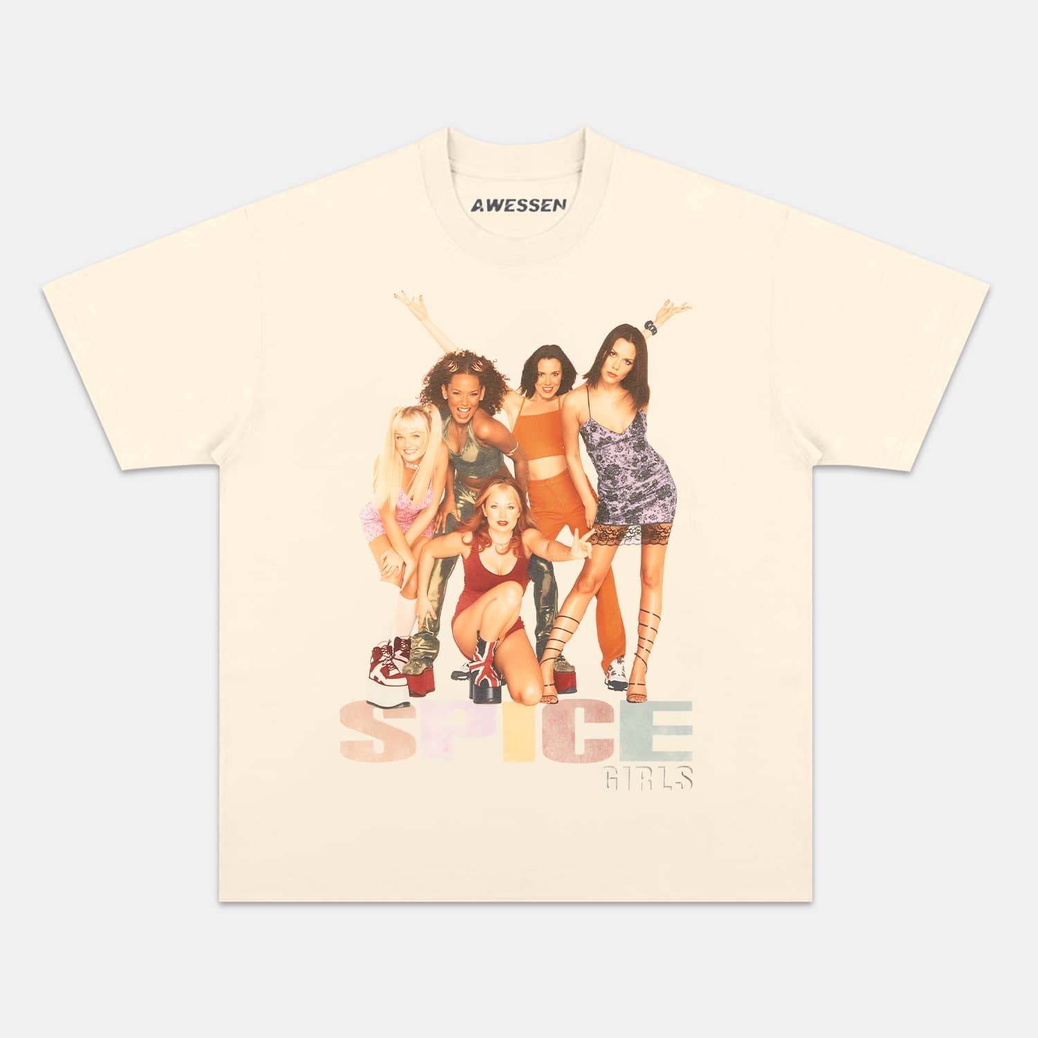 SPICE GIRLS TEE Style001 - clothing by TeeHivey.com (Image 1)