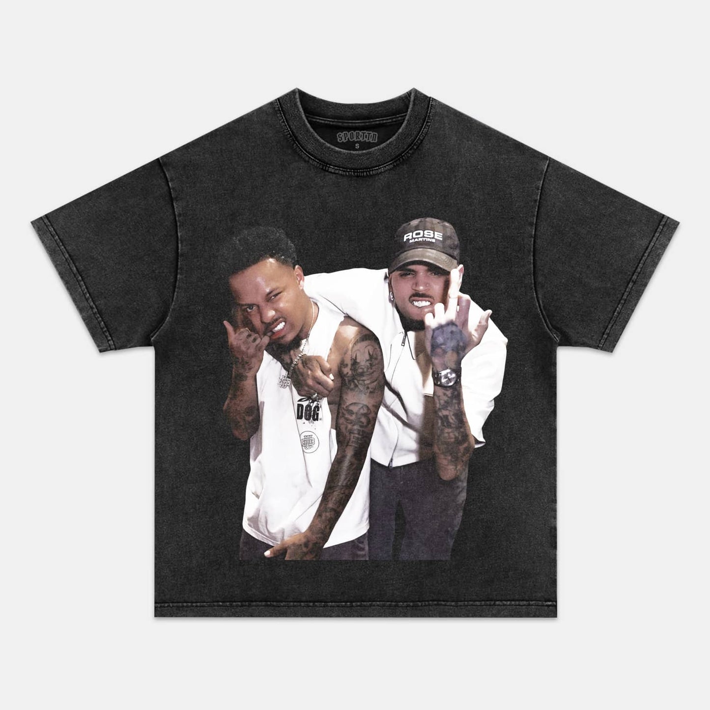 SHAD MOSS & CHRIS BROWN TEE